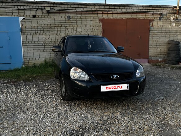 2008 Lada (ВАЗ) Priora I, серый, 160000 рублей - вид 1