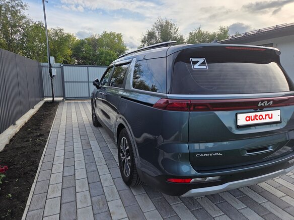 2021 Kia Carnival IV, голубой, 3650000 рублей - вид 7
