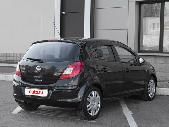 2012 Opel Corsa D Рестайлинг II, чёрный, 625000 рублей - вид 3