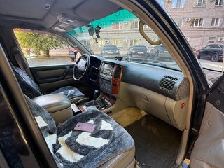 2003 Toyota Land Cruiser 100 Series Рестайлинг 1, чёрный, 1800000 рублей, вид 4