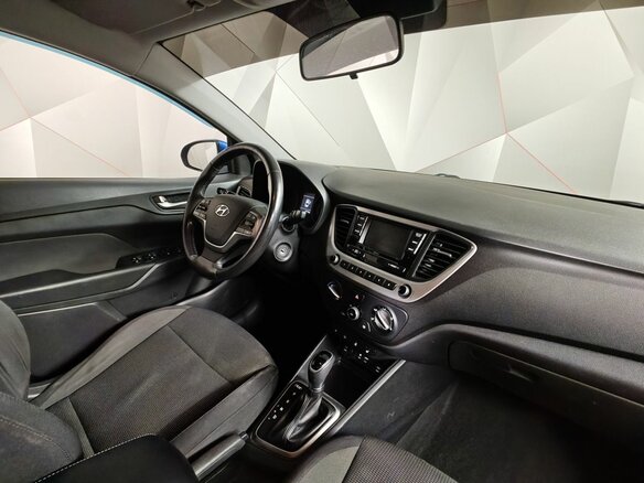 2017 Hyundai Solaris II, синий - вид 11