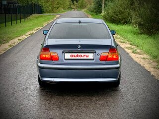 2003 BMW 3 серии 318i IV (E46) Рестайлинг, синий, 460000 рублей, вид 4