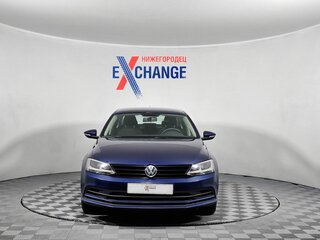 2015 Volkswagen Jetta VI Рестайлинг, синий, 855000 рублей, вид 2