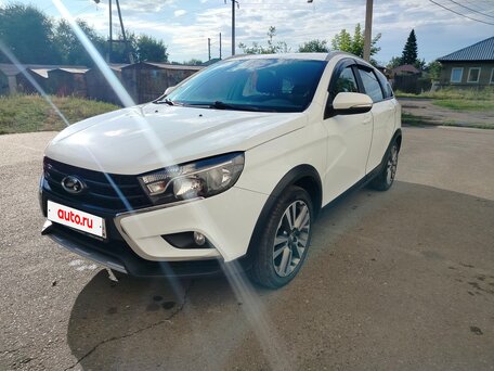 2021 Lada (ВАЗ) Vesta SW Cross I, белый, 1200000 рублей, вид 1