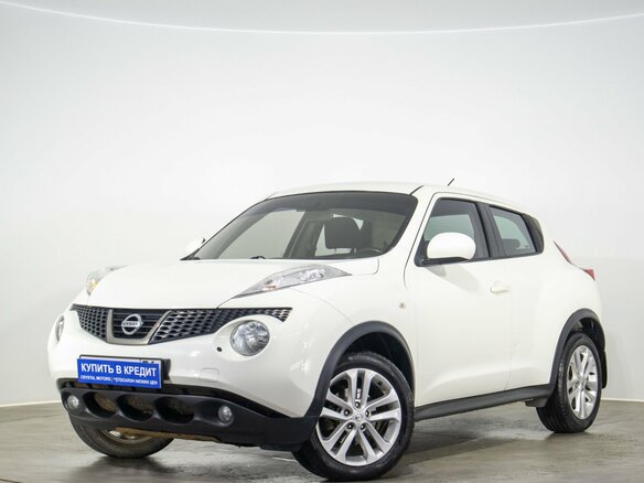 2014 Nissan Juke I, белый - вид 2
