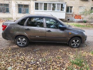 2015 Lada (ВАЗ) Granta I, коричневый, 420000 рублей, вид 3