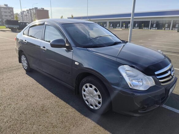 2014 Nissan Almera III (G15), серый - вид 1