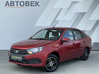 2022 Lada (ВАЗ) Granta Euro-2 I Рестайлинг, красный, 588000 рублей, вид 1