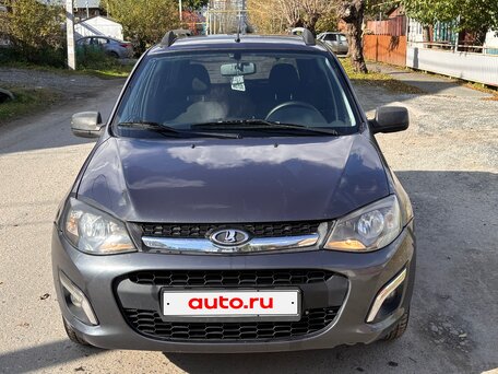 2017 Lada (ВАЗ) Kalina II, серый, 345000 рублей, вид 3