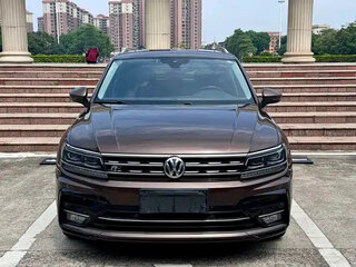 2020 Volkswagen Tiguan 380TSI L II (China Market), коричневый, 1690222 рублей, вид 2