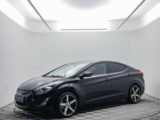 2015 Hyundai Elantra V (MD) Рестайлинг, чёрный, 949000 рублей, вид 1