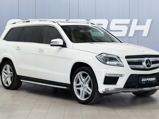 2012 Mercedes-Benz GL-Класс 500 II (X166), белый, 2490000 рублей, вид 1