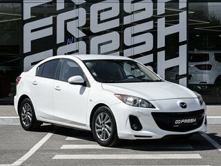2012 Mazda 3 II (BL) Рестайлинг, белый, 929000 рублей, вид 1