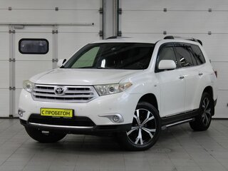 2012 Toyota Highlander II (XU40) Рестайлинг, белый, 1957000 рублей, вид 1