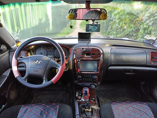 2008 Hyundai Sonata ТагАЗ IV (EF) Рестайлинг, бежевый, 340000 рублей, вид 5