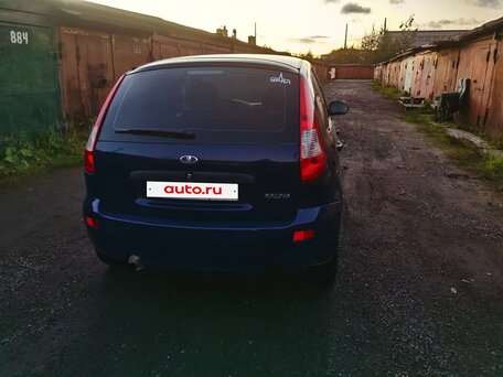2007 Lada (ВАЗ) Kalina I, фиолетовый, 185000 рублей, вид 3