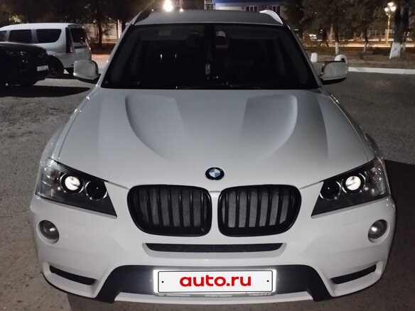 2011 BMW X3 20d xDrive II (F25), белый, 1850000 рублей