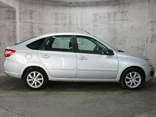 2015 Lada (ВАЗ) Granta I, серебристый, 377000 рублей, вид 4