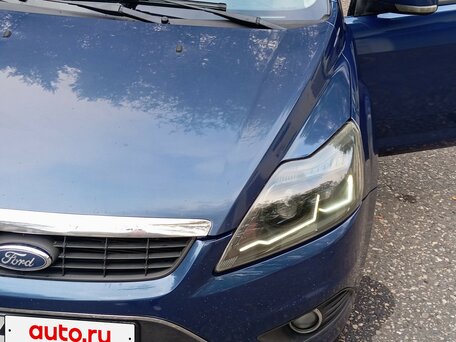 2008 Ford Focus II Рестайлинг, синий, 485000 рублей, вид 4