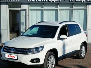 2012 Volkswagen Tiguan I Рестайлинг, белый, 899000 рублей, вид 2