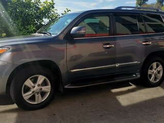 2012 Lexus LX 570 III Рестайлинг, серый, 4450000 рублей, вид 5