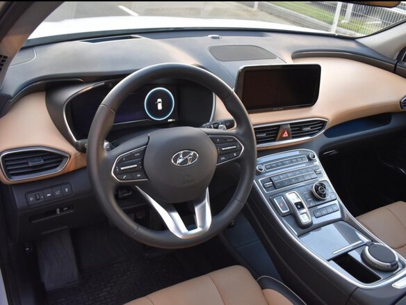 2021 Hyundai Santa Fe IV Рестайлинг, белый, 4199999 рублей - вид 8