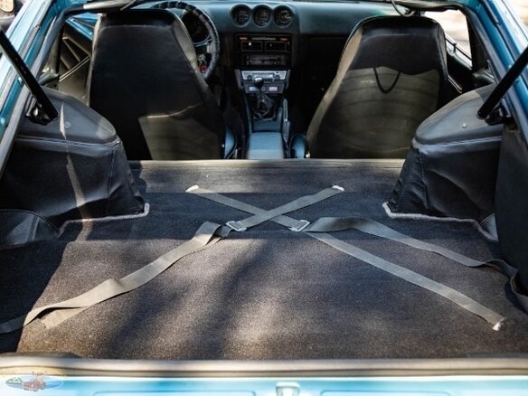 1977 Datsun 280Z 4-speed, голубой, 6300000 рублей - вид 25