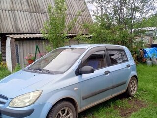 2007 Hyundai Getz I Рестайлинг, голубой, 220000 рублей, вид 4