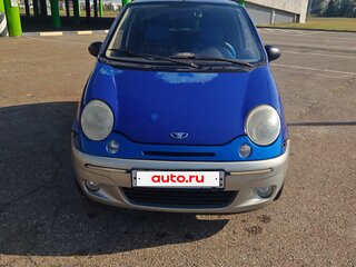 2007 Daewoo Matiz Best I Рестайлинг, синий, 135000 рублей, вид 2