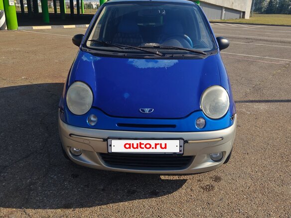 2007 Daewoo Matiz Best I Рестайлинг, синий - вид 1
