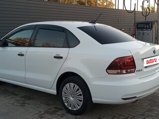 2018 Volkswagen Polo V Рестайлинг, белый, 1490000 рублей, вид 4