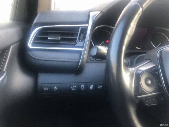 2019 Toyota Camry VIII (XV70), чёрный, 2450000 рублей - вид 5