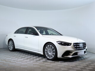 2021 Mercedes-Benz S-Класс 500 Long 4MATIC VII (W223), белый, 8900000 рублей, вид 3