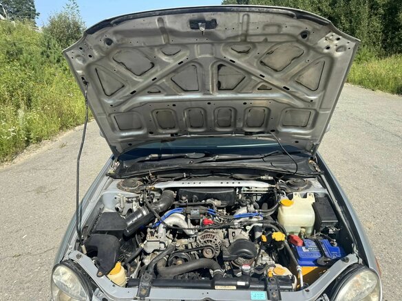 2001 Subaru Impreza II, серебристый, 345000 рублей - вид 14