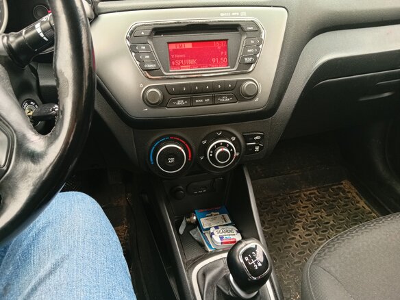 2014 Kia Rio III, чёрный, 720000 рублей - вид 6