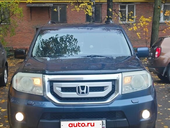 2008 Honda Pilot II, синий, 1100000 рублей
