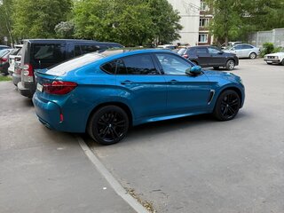 2018 BMW X6 M II (F86), голубой, 5000000 рублей, вид 2
