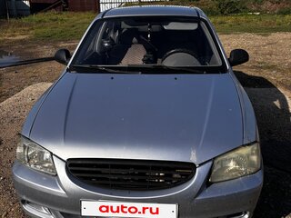 2006 Hyundai Accent ТагАЗ II, серебристый, 200000 рублей, вид 2
