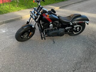 2016 Harley-Davidson Fat Bob, чёрный, 920000 рублей, вид 2