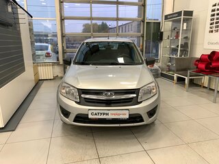 2017 Lada (ВАЗ) Granta I, серебристый, 370000 рублей, вид 3