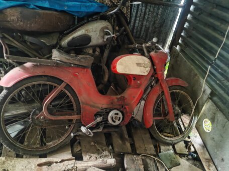 1965 Jawa 551 Jawetta, красный, 190000 рублей, вид 2