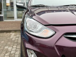 2012 Hyundai Solaris I, фиолетовый, 615000 рублей, вид 4