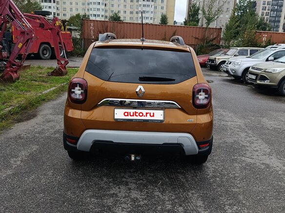 2021 Renault Duster II, оранжевый - вид 2