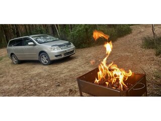 2004 Toyota Corolla IX (E120, E130), серебристый, 650000 рублей, вид 4