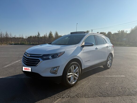 2017 Chevrolet Equinox III, белый, 1850000 рублей