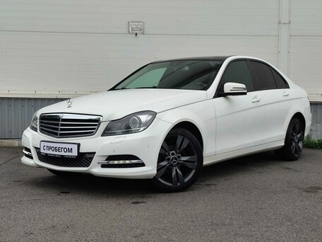 2013 Mercedes-Benz C-Класс 180 III (W204) Рестайлинг, белый, 1440000 рублей, вид 2