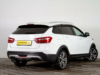 2018 Lada (ВАЗ) Vesta SW I, белый, 1109000 рублей, вид 4