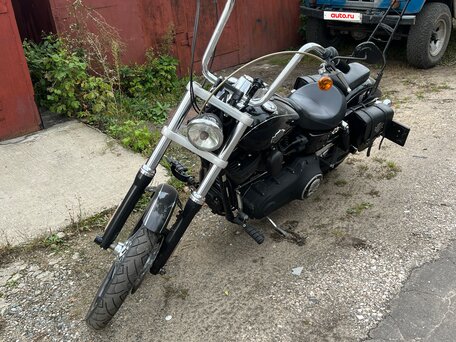 2011 Harley-Davidson Dyna Wide Glide, чёрный, 910000 рублей, вид 2