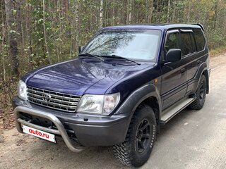 1998 Toyota Land Cruiser Prado 90 Series, синий, 1300000 рублей, вид 1