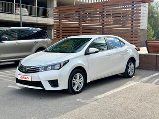2013 Toyota Corolla XI (E160, E170, E180), белый, 1100000 рублей, вид 1